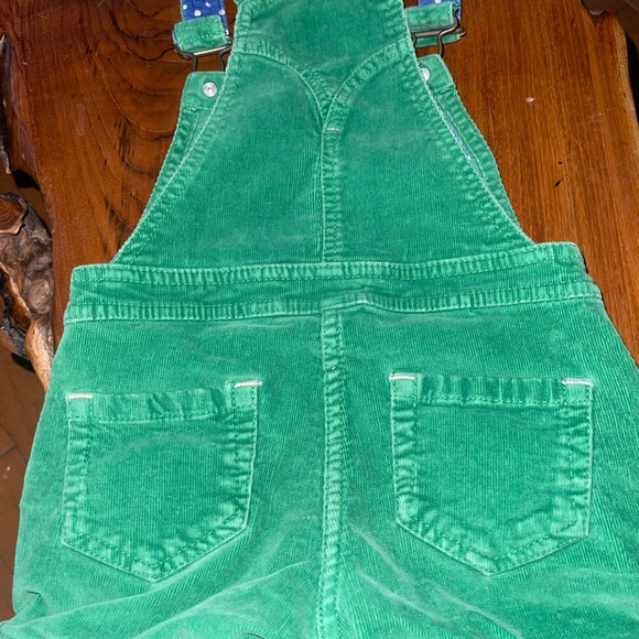 Mini Boden Cordaroy green overalls - Picture 2 of 4